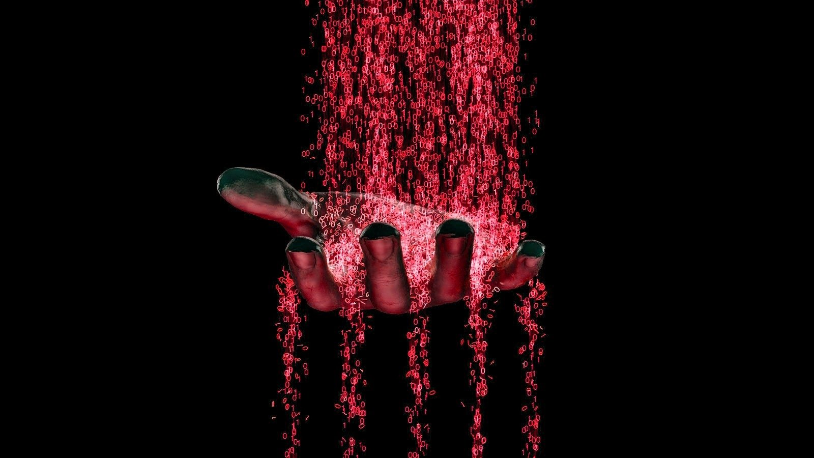 data-leak Hand sifting data