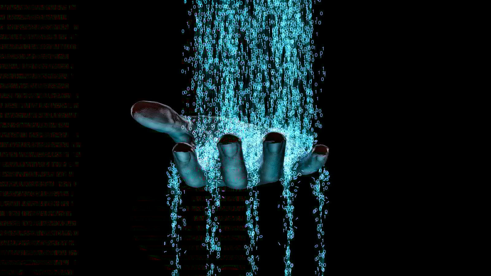 hand-sifting-data Hand sifting through data